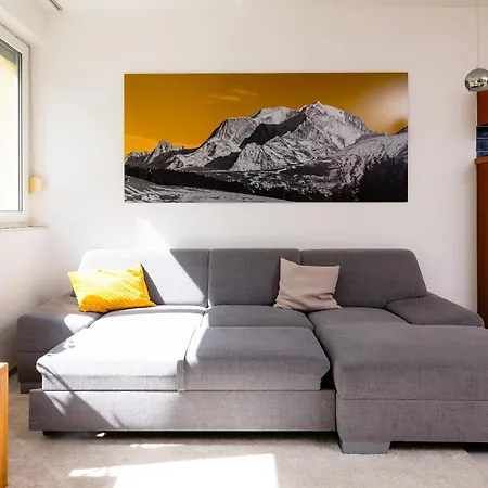 Apartman Spacious With Balcony - Private Garage Parking